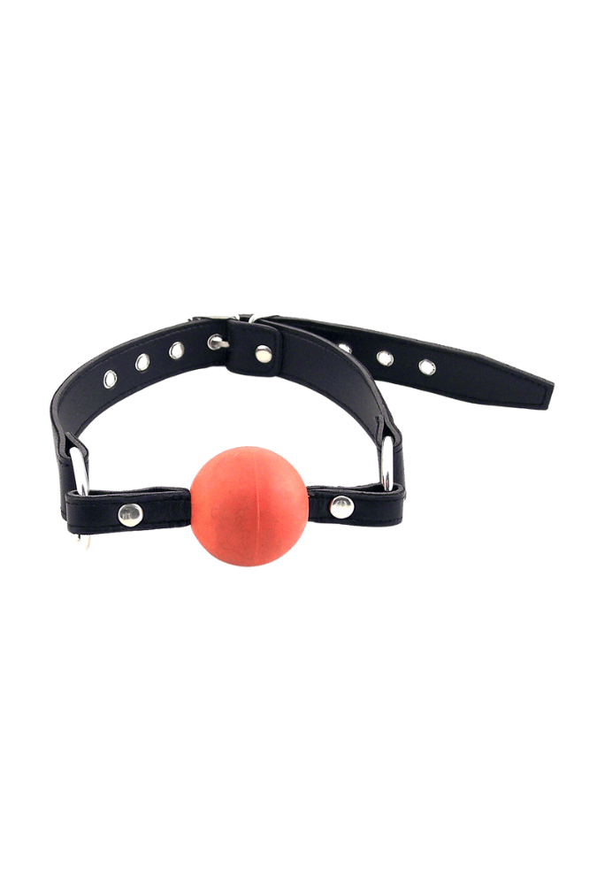 Bâillon BDSM ajustable en cuir, sélection 1969